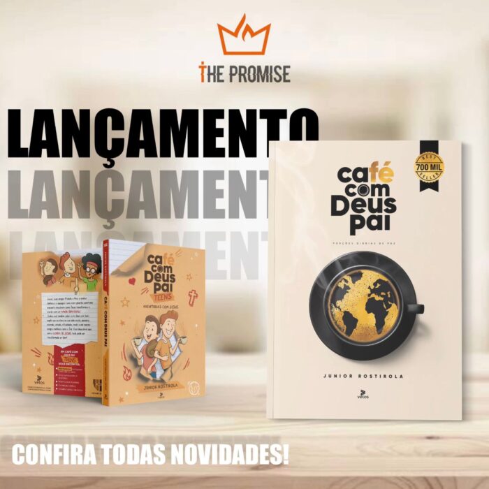 Combo Promocional - Café Com Deus Pai 2025 - Adulto + Teens + Kids Uma aventura dom Jesus 366 dias